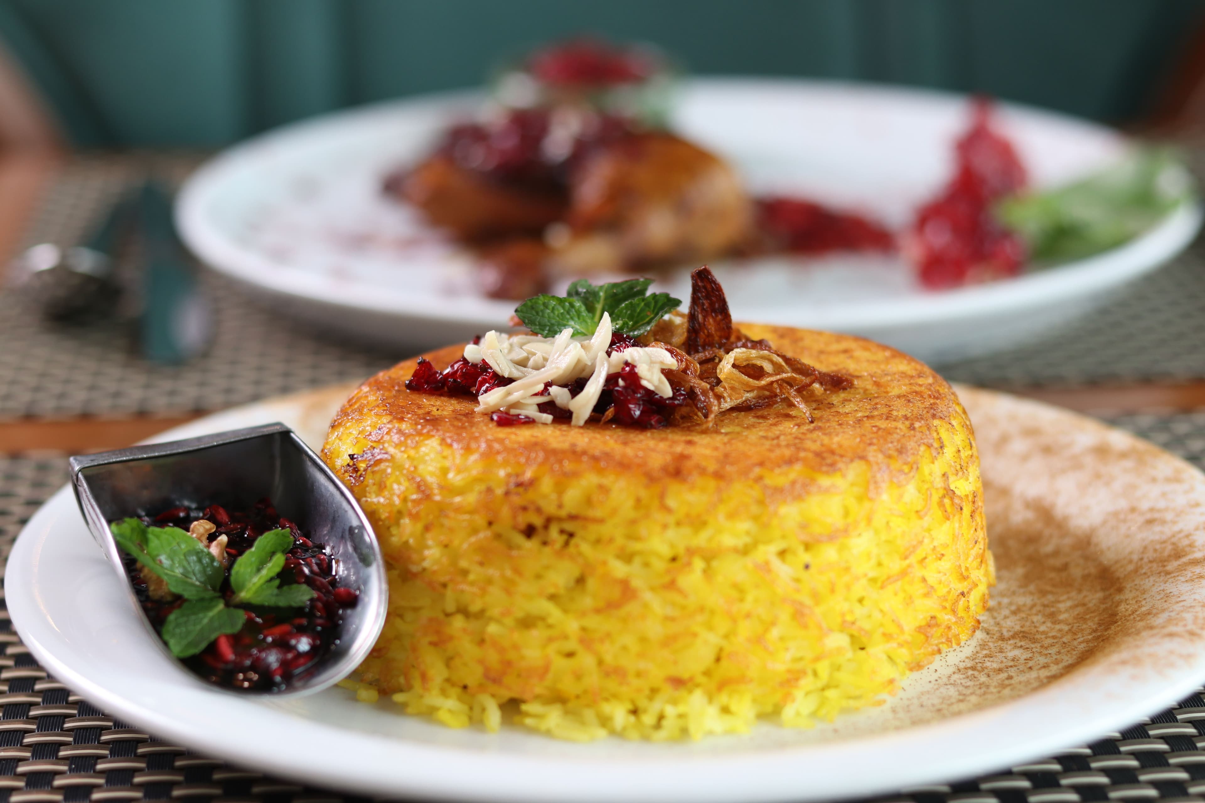 Steamed Rice with Saffron